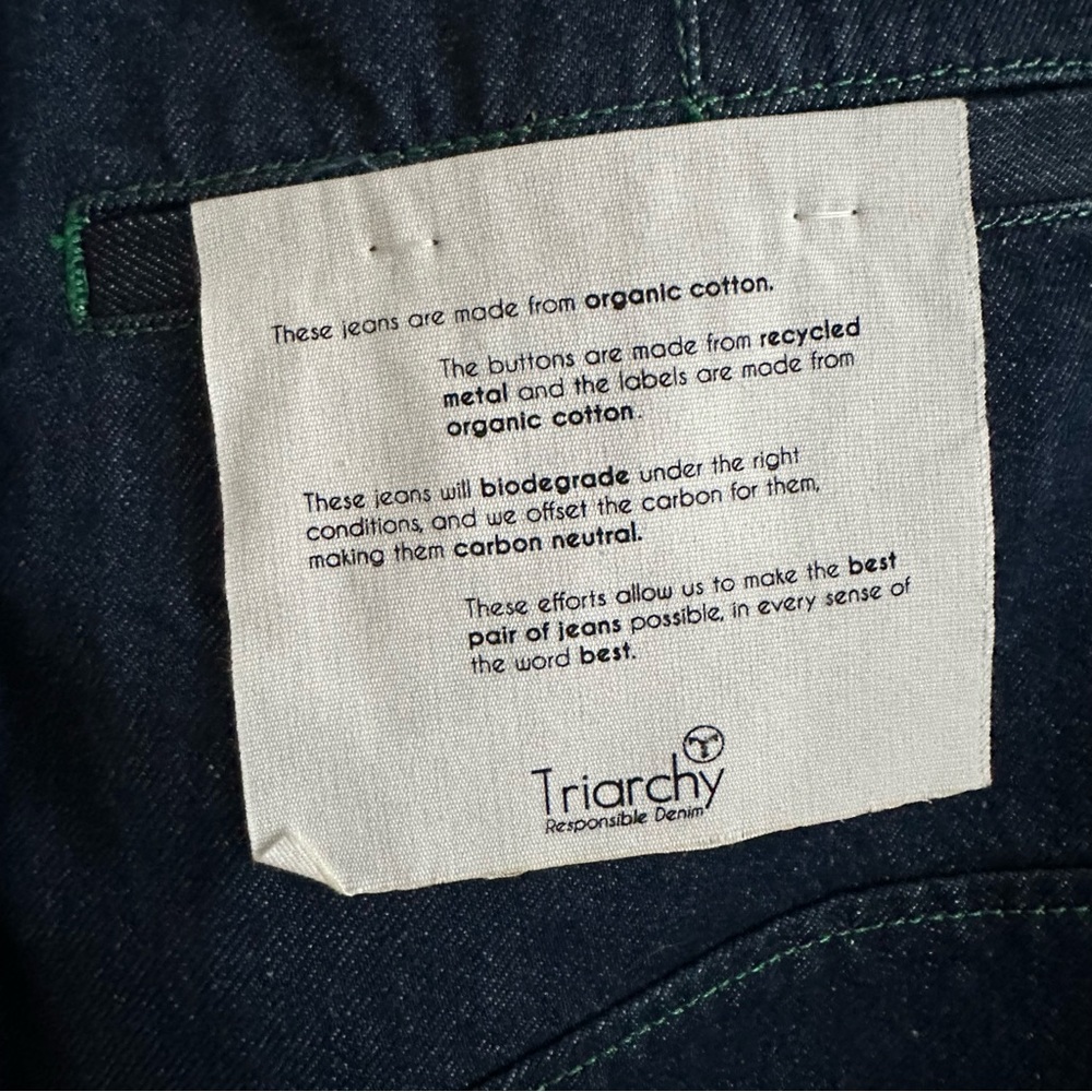 Triarchy • Stirrup Seamed Denim Mini Skirt - Picture 5 of 8
